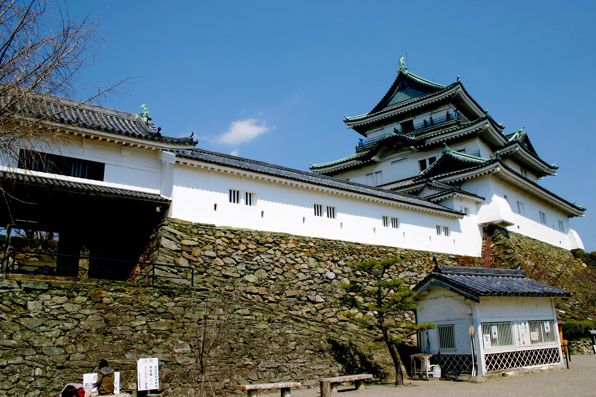 You can climb Wakayama Castle for a feeの写真